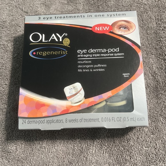 Olay Regenerist Eye‎ Derma-Pod, 3 Eye Treatments In One System, 24 Applicators - Picture 1 of 4